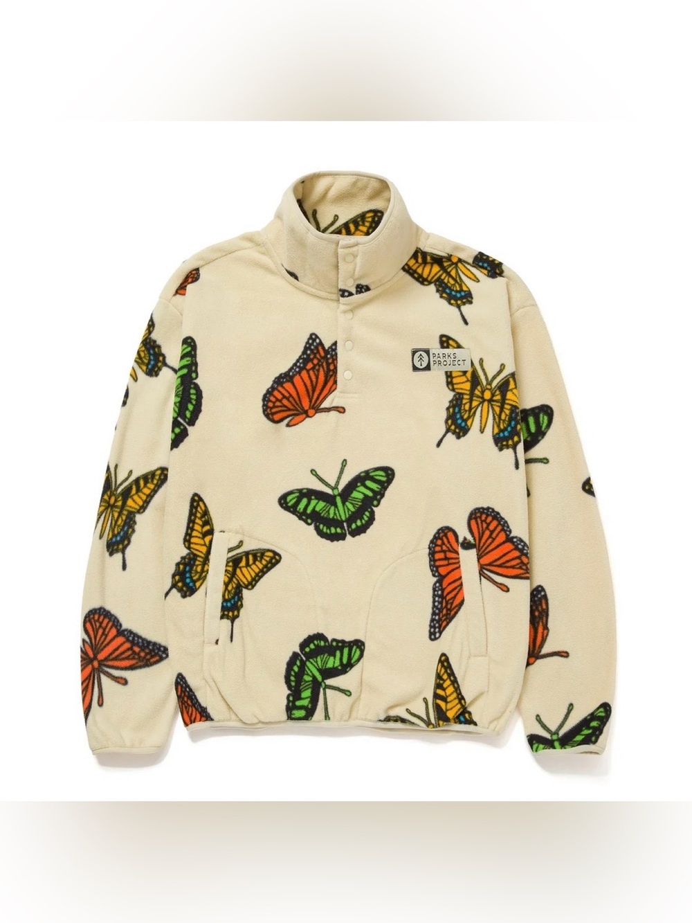Parks Project butterflies trail pullover fleece
